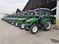 new design green color tavol brand 50hp wheel farming tractor