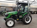 45hp Traktor 4x4 Mini Farm 4wd 緊湊型拖拉機價格 2