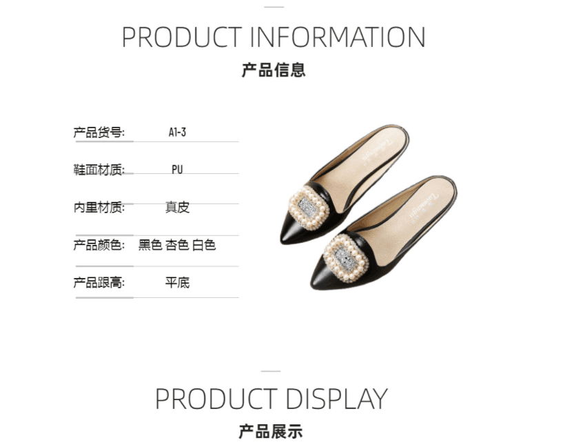 Sandals women fashion pearl rhinestone women shoes Baotou sandals 3