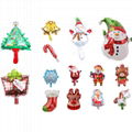 2021 new Mini Christmas Decoration Foil Balloons Mylar Helium Balloon