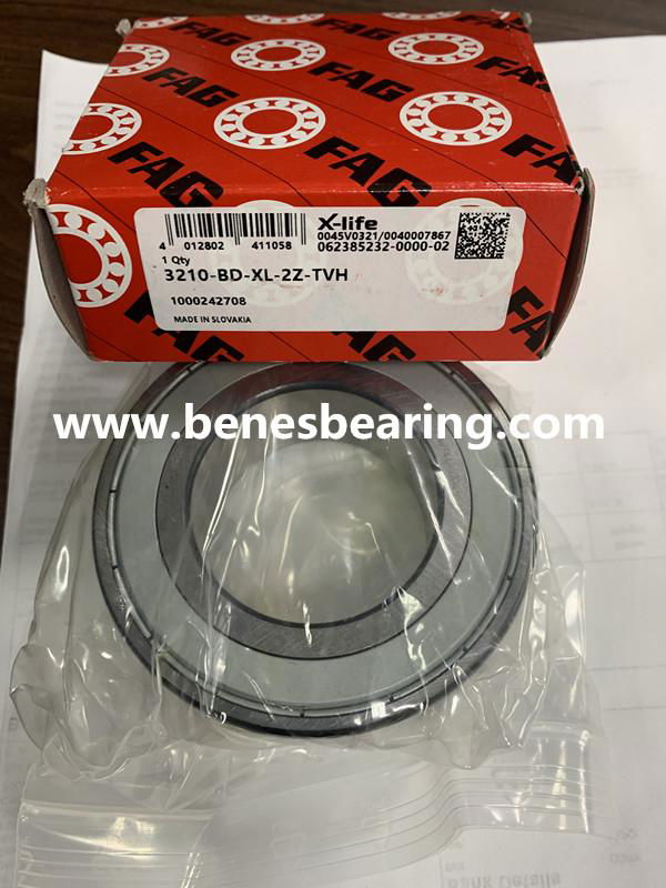 FAG 3210BD-XL-2Z-TVH Angular Contact Ball Bearings