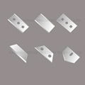 Tungsten steel three-hole razor blade 2