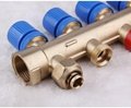 underfloor heating manifold brass Water separator compositive  2