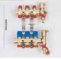 underfloor heating manifold brass Water separator compositive  3