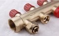 underfloor heating manifold brass Water separator compositive  5