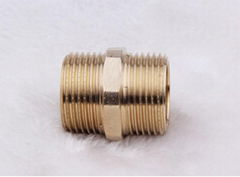 Manufacturer directly Lead Free Copper pipe fitting PEX nipples brass fitting Ma