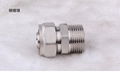 brass pipe fittings pex fitting hydraulic hex nipple T type tee quick connector  1