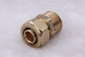 brass pipe fittings pex fitting hydraulic hex nipple T type tee quick connector  4