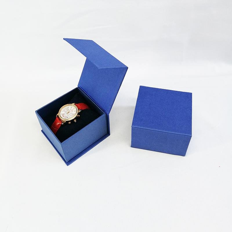 訂製紙品手錶盒簡約大氣翻蓋手錶包裝禮品盒 2