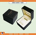 Best Selling Black Luxury Pu Leather Watch Box Custom Logo