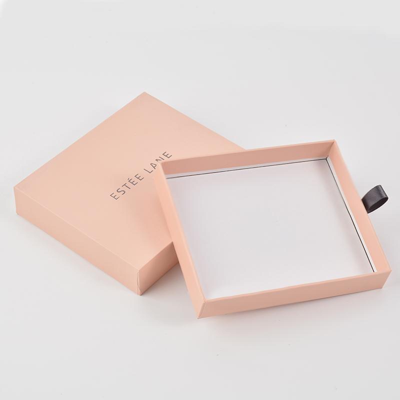 Luxury Hot Stamping Rigid Drawer Sliding Gift Packaging Box 3