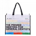 Laminated rpet shopping bag rpet bag custom  1