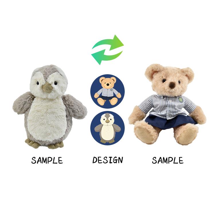 Customized wholesale stuffed animal plush toy manufacturer 2