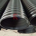 HDPE Steel belt reinforced spiral bellows 1