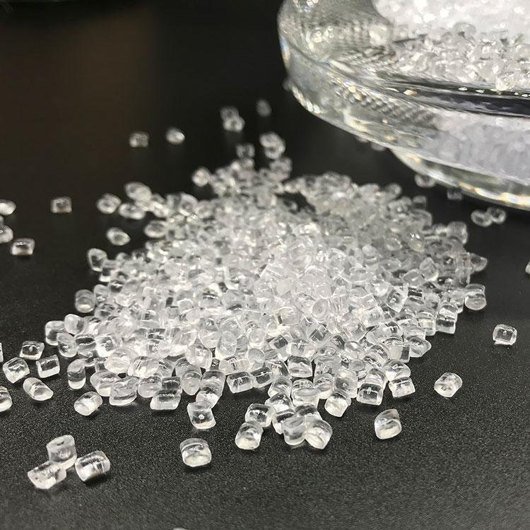 High transparency liquid pc granules transparent polycarbonate resin price 3