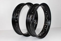 Great quality aluminum alloy 17 inch motorcycle rims for supermoto