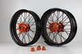 Great quality aluminum alloy 17 inch motorcycle rims for supermoto 4