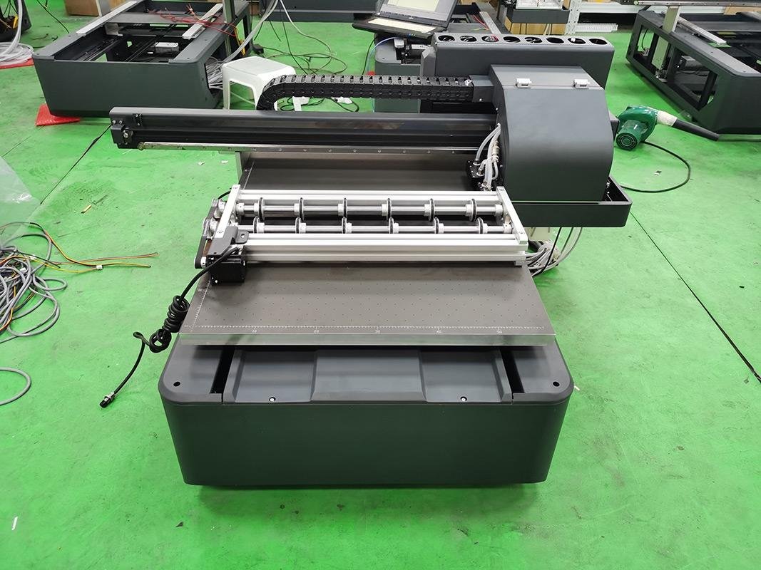 6090uv printer large printing machine color printing metal plate crystal mark cy