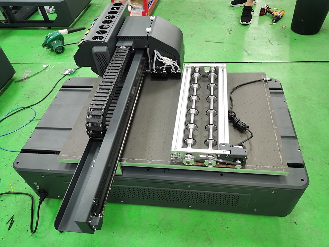 6090uv printer large printing machine color printing metal plate crystal mark cy 5