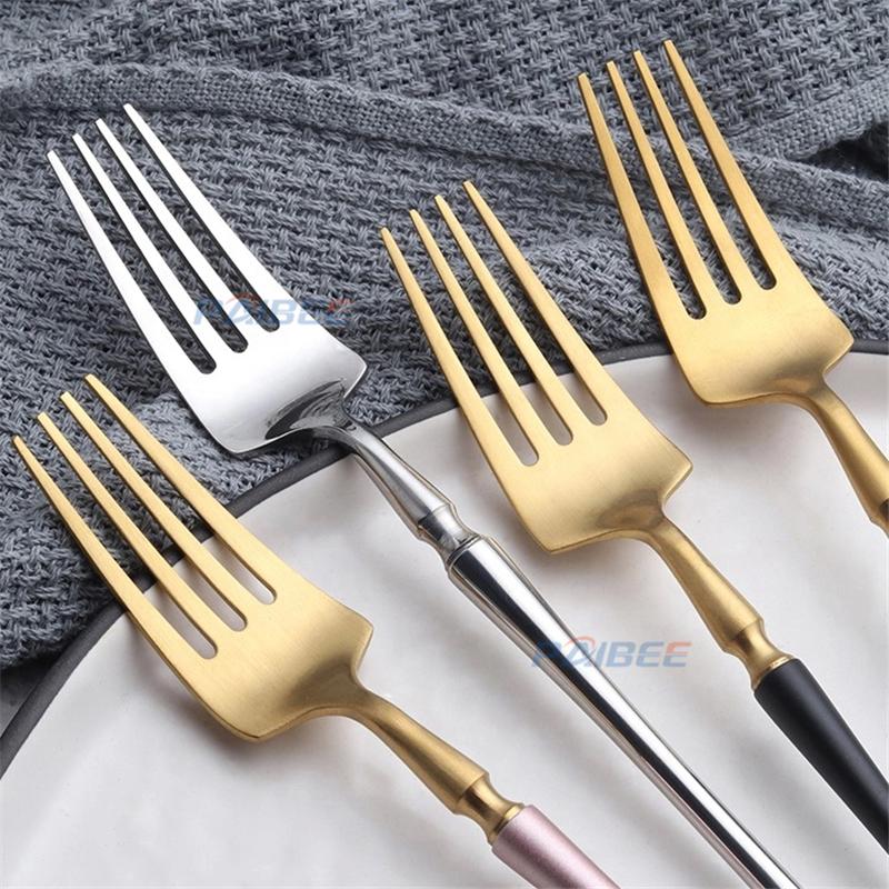 Handle Stainless Steel Cutlery Set Tableware Cutlery Kitchen Dinner Knife 4