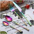 Handle Stainless Steel Cutlery Set Tableware Cutlery Kitchen Dinner Knife