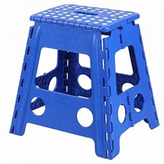 Non-Slip Foldable Step Stool with Carrying Handle