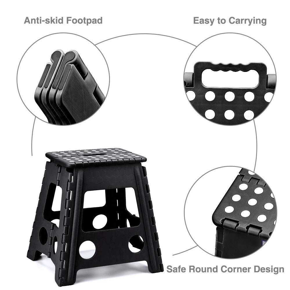 NonSlip Foldable Step Stool with Carrying Handle ZHG016 N/A (China