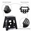 Non-Slip Foldable Step Stool with Carrying Handle 2