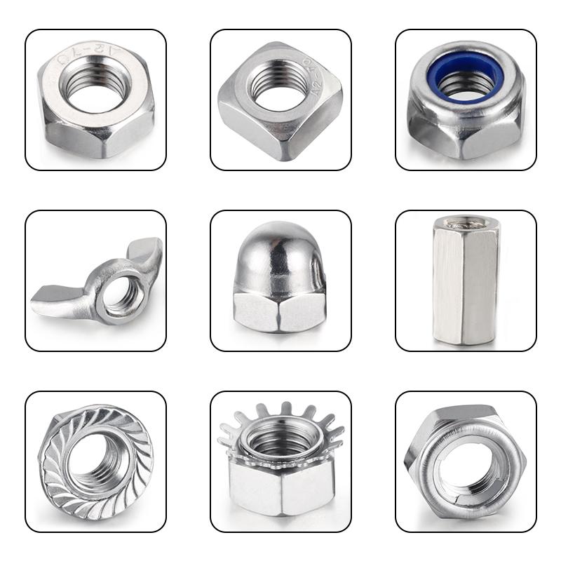 Hexagonal Nylon Nuts