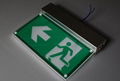 220VAC 3H NICD CE Aluminum double sided led running man exit sign 5