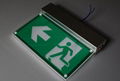 220VAC 3H NICD CE Aluminum double sided led running man exit sign