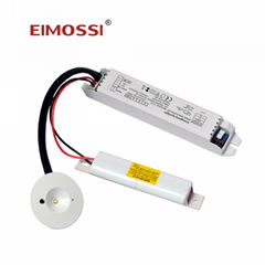 Rechargeable Battery backup Mini Recessed led emergency downlight