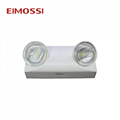 ABS 3 hours non maintained led twin spot emergency charging light