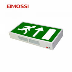 LED EXIT wall-mounted rechargeable battery led emergency box light for office