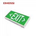 LED EXIT wall-mounted rechargeable battery led emergency box light for office 3