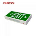 LED EXIT wall-mounted rechargeable battery led emergency box light for office