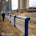 锌钢河堤护栏防护栏防撞栏杆围档交通安全设施波形防护栏 2