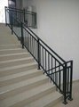 鋁合金樓梯扶手安全防護欄杆鋁藝家裝樓梯護欄小區銅樓梯扶手 5