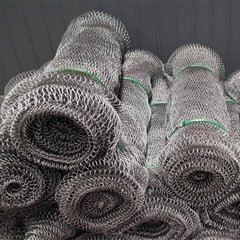 Knotted Types Stainless Steel Wire Rope Mesh AISI304