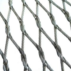 316 and 316L Flexible Stainless Steel Wire Cable Rope Mesh Net X-Tend Animal Zoo