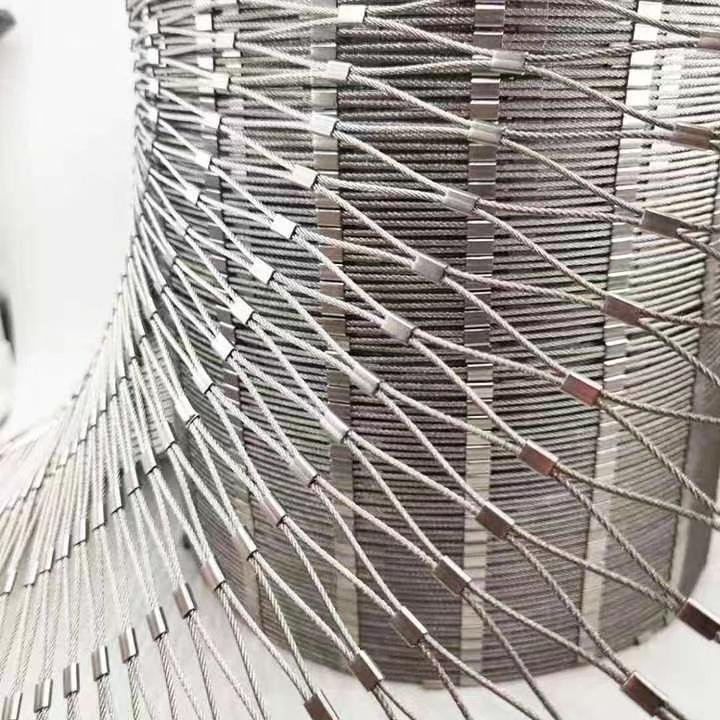 Stainless Steel Wire Rope Mesh for Zoo Enclosure 17