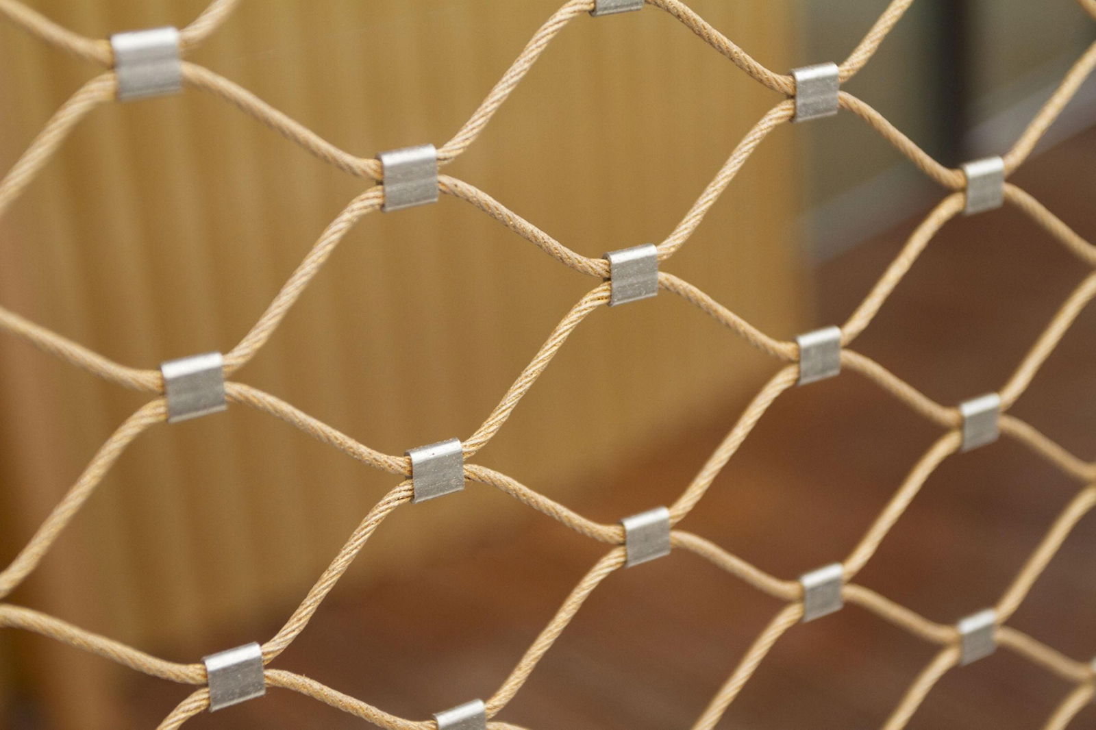 Decorative rope mesh stainless steel 304 316 chain link mesh 3