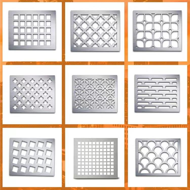 Cheap price Mild steel/ aluminum /stainless steel honeycomb punching perforated  2