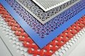 Round End Slot Hole Perforated Metal Screen Sheet for Decorative Furniture Mesh 12
