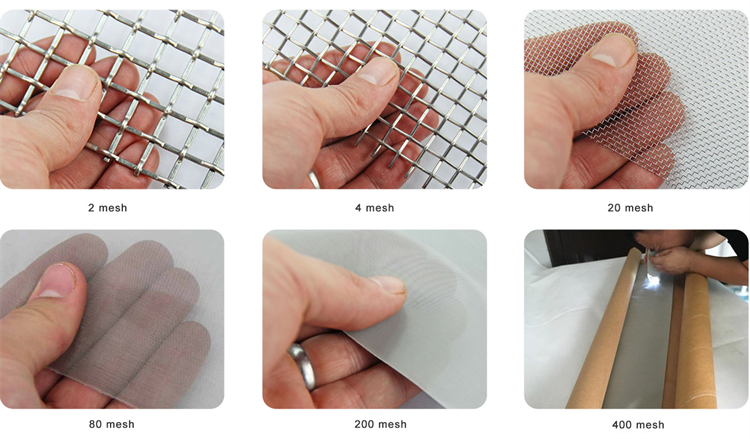 304/304L/316/316L Stainless Steel Wire Mesh 10