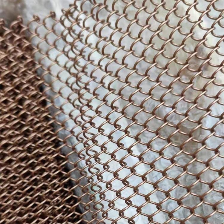 architectural woven wire mesh decoration wire mesh and metal partition 2