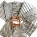 Protective stainless steel weave type