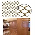 Protective stainless steel weave type wire mesh decorative wire mesh