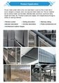 Decorative Aluminum Expanded mesh for exterior facade/Expanded metal mesh for de