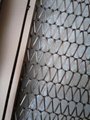 Chain Link Ring Stainless Steel Chainmail Decorative Mesh Woven Wire Mesh Silver
